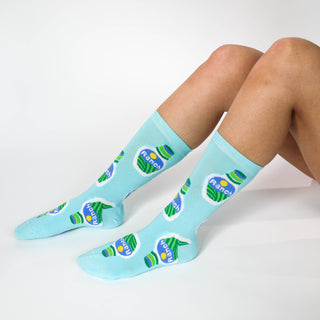 Yellow Owl Socks - Ranch
