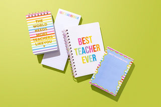 Taylor Elliot - Notepad w/ Magnet - "Best Teacher Ever"
