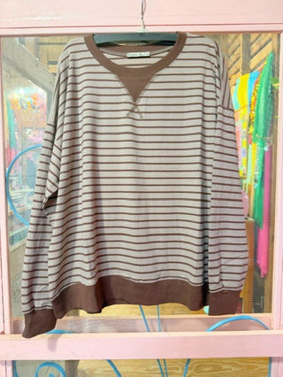 Dezi Striped Sweatshirt