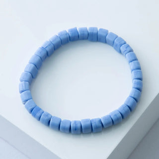 ND Periwinkle Glass Bracelet