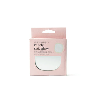 Ready Set Glow LED Light Up Mini Mirror