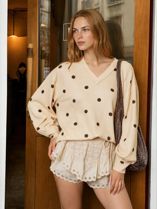 Wendi Polka Dot Top