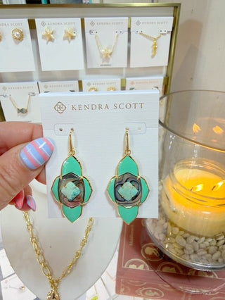 Kendra Scott Abbie Medallion Earrings