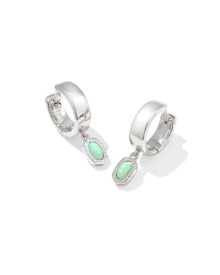 Kendra Scott Mini Ellie Huggie - Silver