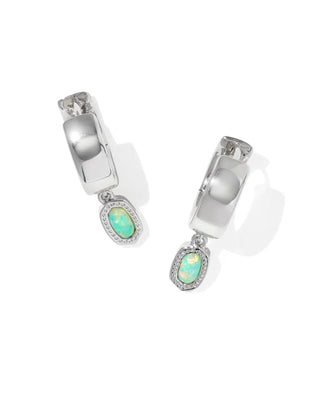 Kendra Scott Mini Ellie Huggie - Silver