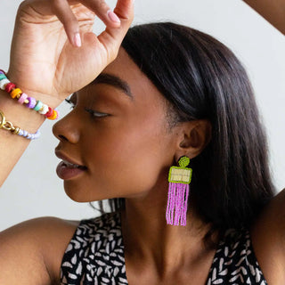 ND Fiesta Fringe Earrings
