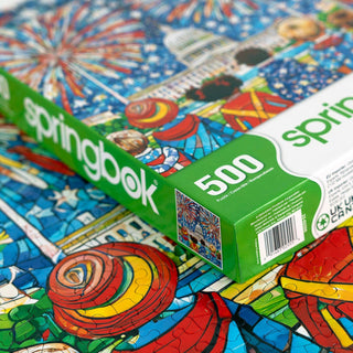 Springbok 500 Piece Puzzle - Summer Fireworks
