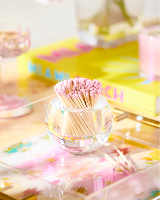 Tart by Taylor Round Match Striker - Light Pink Matches
