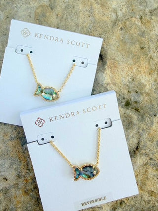 Kendra Scott Parker Fish Necklace
