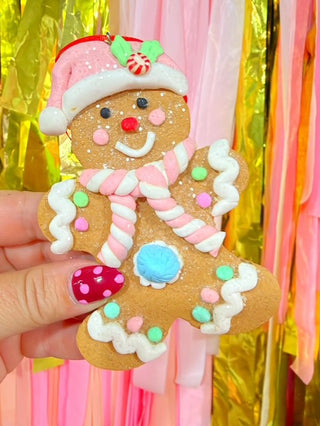 Pastel Gingerbread Ornament
