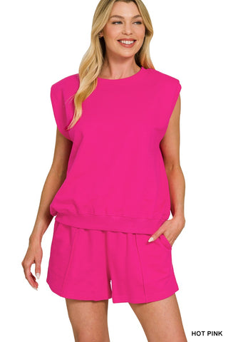 Lex Matching Set in Hot Pink