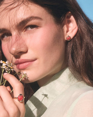 Kendra Scott Ladybug Earrings