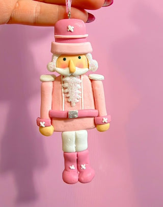 Pink Nutcracker Ornament