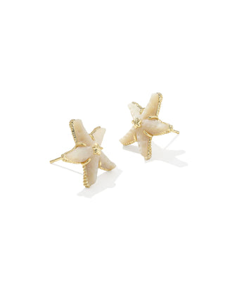 Parker Starfish Stud in Mother of Pearl