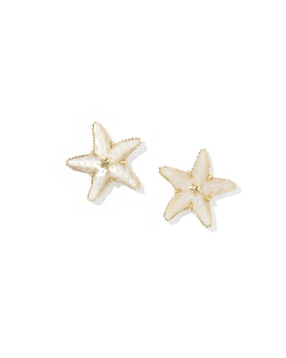Parker Starfish Stud in Mother of Pearl