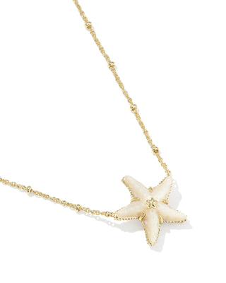 Kendra Scott Parker Starfish Necklace in Mother of Pearl
