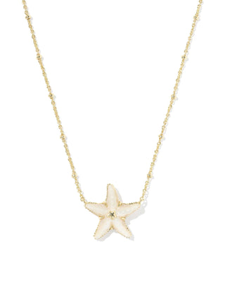 Kendra Scott Parker Starfish Necklace in Mother of Pearl