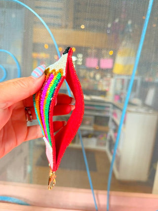 Teacher Beaded Wristlet