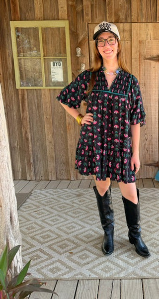 Emma Floral Dress