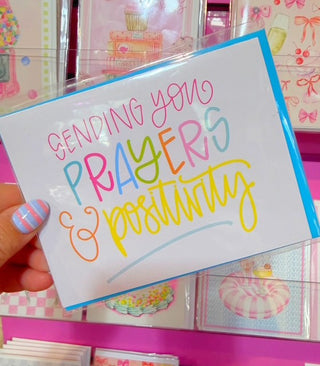 Mary Square Card Prayers and Positivity