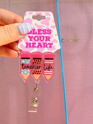 Teacher Badge Reel