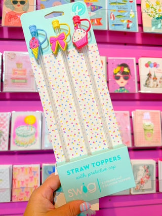 Swig Straw Topper - Ice Cream