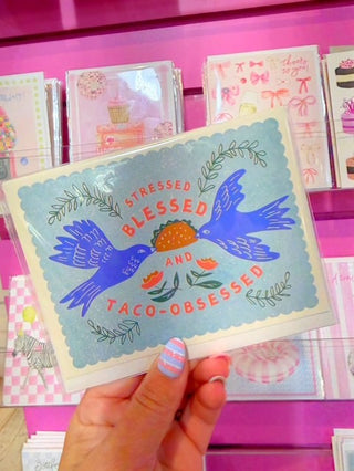El Arroyo Card Taco Obsessed