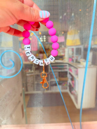 Teacher Key Bracelet