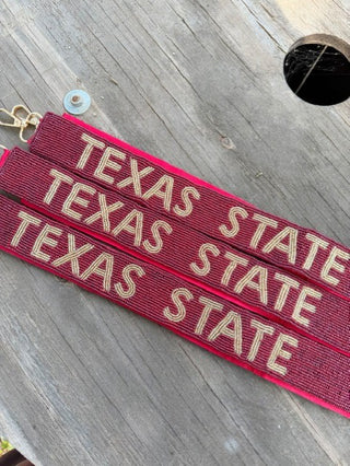 Beaded Purse Strap - Texas State